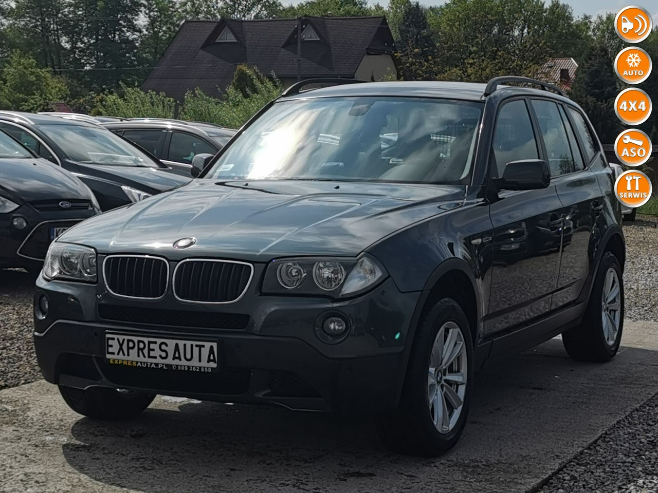 BMW X3 SUV 4x4 Parktronic * Alufelga *serwisy*skóra